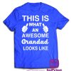 0796-Awesome-Grandad-personalizada-estampagem-aveiro-Coimbra-Anadia-roupa-T-SHIRT-SWEAT-HOODIE-sweatshirt-casaco-inprint-comprar-online-azul-T-Shirt-Male