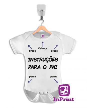 Instruções-para-o-Pai-baby-body-personalizada-estampagem-aveiro-Coimbra-Anadia-Portugal-roupa-comprar-foto-online-bebe