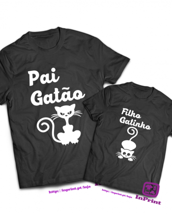 Pai-Gatao-Filho-Gatinho-estampagem-aveiro-Coimbra-Anadia-roupa-HOODIE-sweatshirt-casaco-inprint-comprar-online-personalizado-bordado-T-Shirt-Male