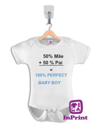 50% pai + 50% mãe = 100% babyboy-baby-body-personalizada-estampagem-aveiro-Coimbra-Anadia-Portugal-roupa-comprar-foto-online-bebe-prenda-