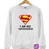 1116-Im-his-SuperMan-Superwoman-estampagem-aveiro-Coimbra-Anadia-roupa-HOODIE-camisola-sweatshirt-casaco-inprint-comprar-online-personalizado-Par-Jumper